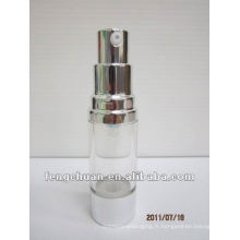 15ml Pompe à air sans coutures en plastique clair et épuré bouteille emballage cosmétique en petites quantités